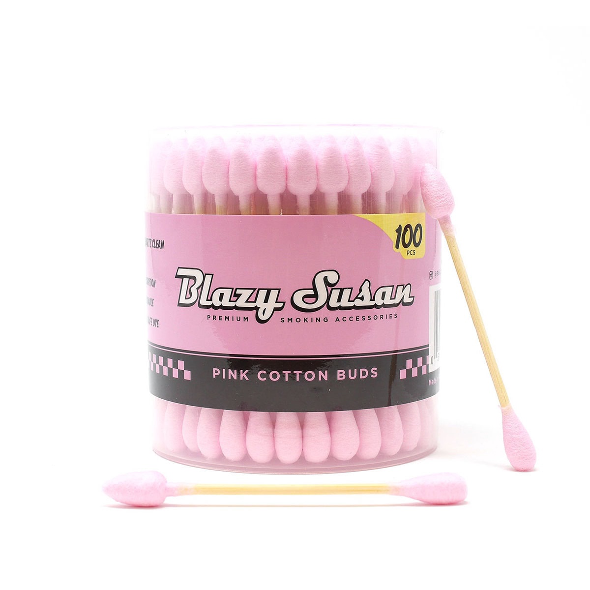 Blazy Susan Pink Cotton Buds / 100ct